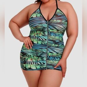 Ladies & Men's Story Mesh Coverup Swimsuit
